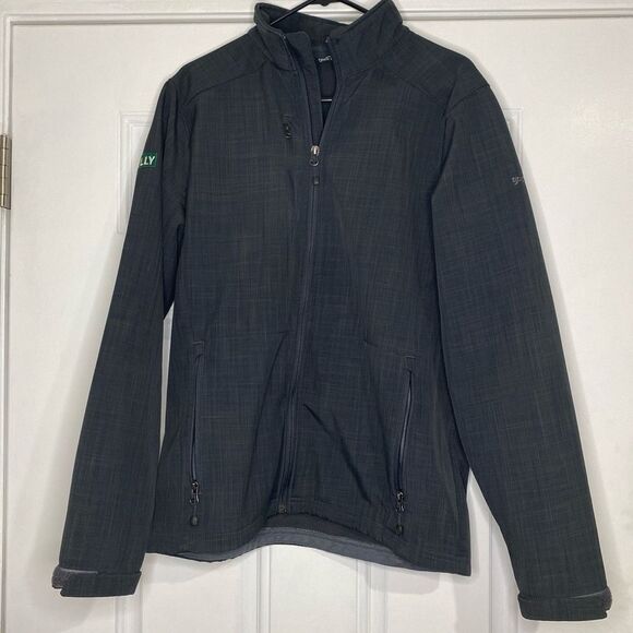 Eddie Bauer Full Zip Fleece Lined Jacket Size Medium - Picture 1 of 11